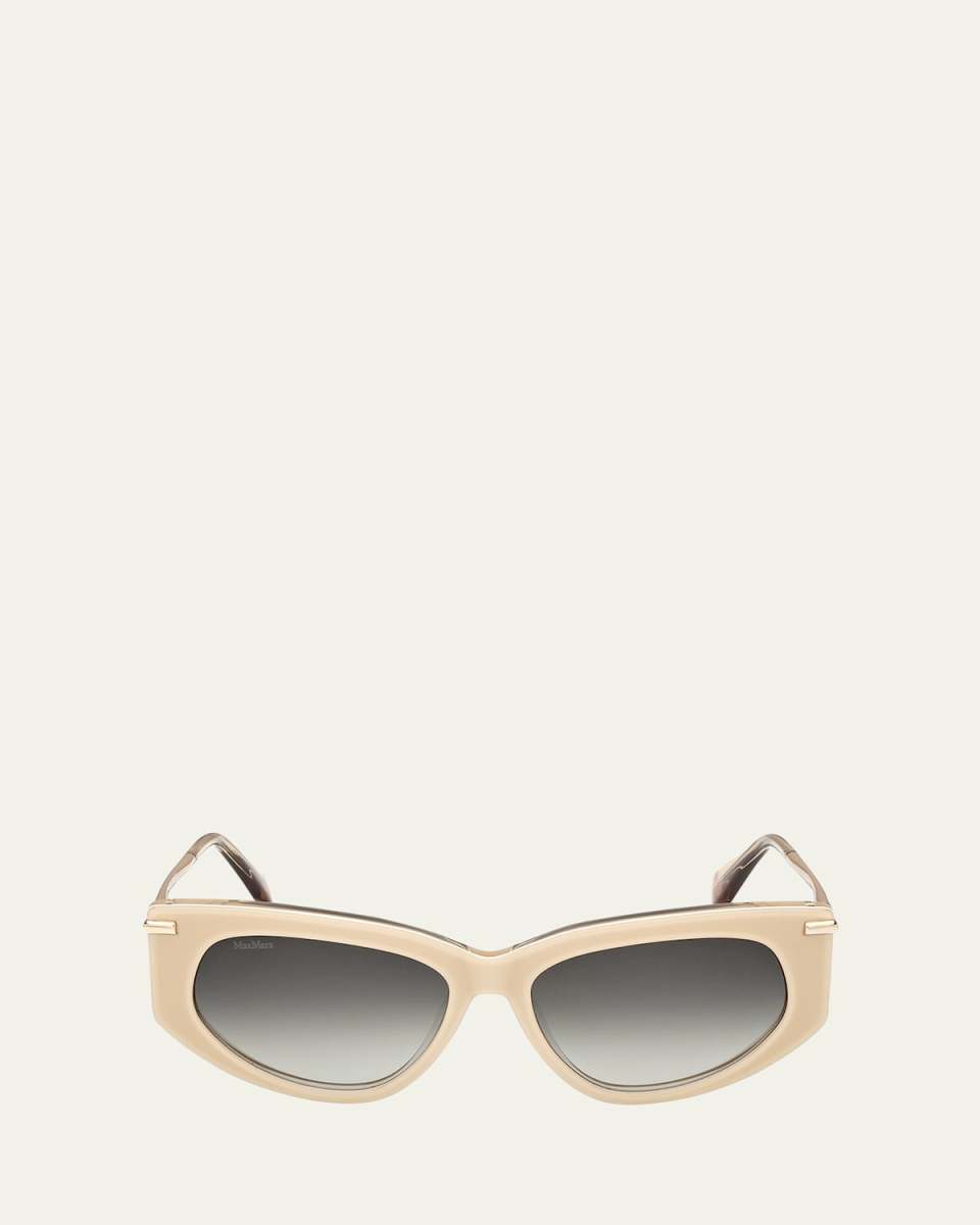 Beth Acetate & Metal Cat-Eye Sunglasses